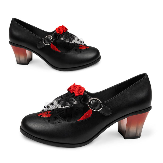 Hot Chocolate Design Chocolaticas® Mid Heels Melancholy Women's Shoes
