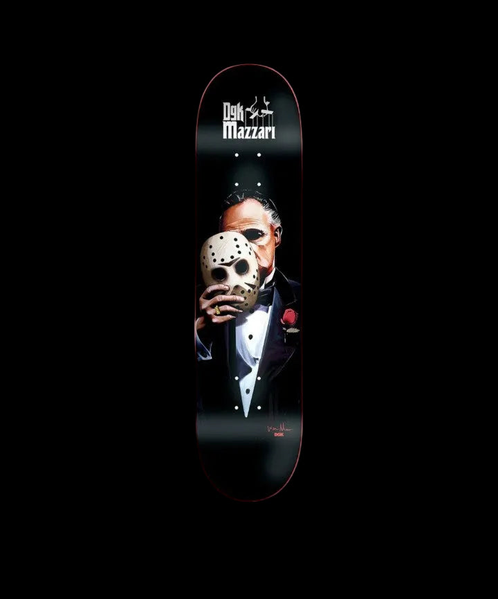 DGK "Lineage" Godfather Friday the 13th Mazzari Pro Skate Deck 8.38"