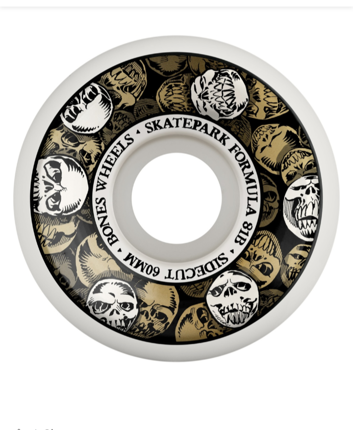 Bones Park Formula "Multi Skulls" P5 Sidecuts Skate Wheels Multi Sizes