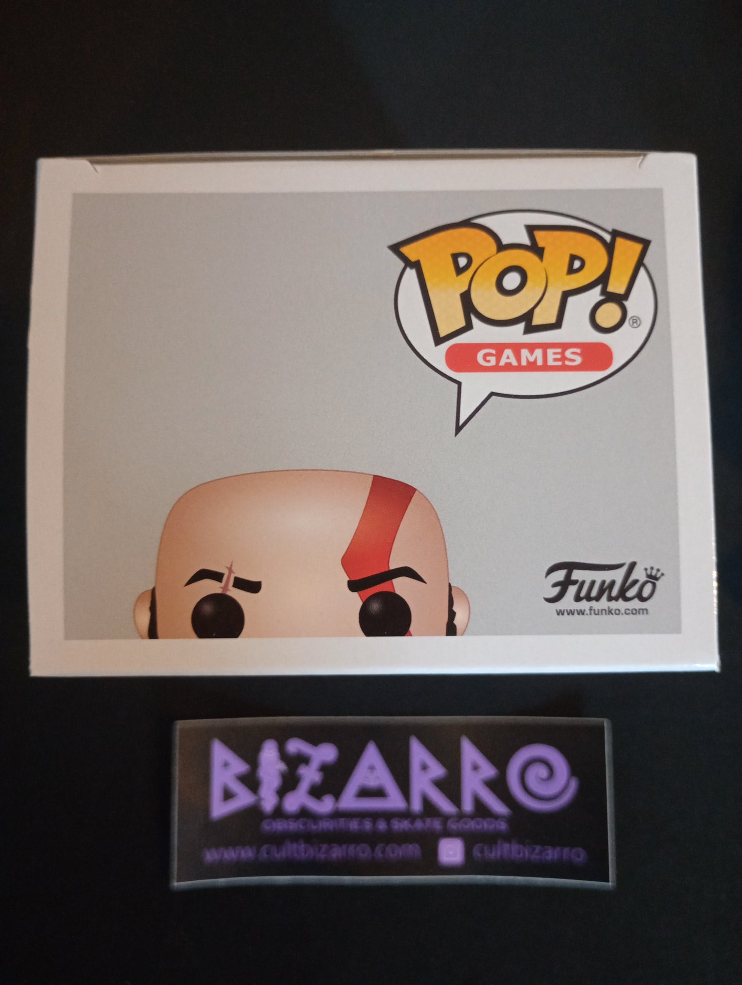 Funko Pop! PlayStation GameStop Exc GITD Kratos God of War #154 MINT