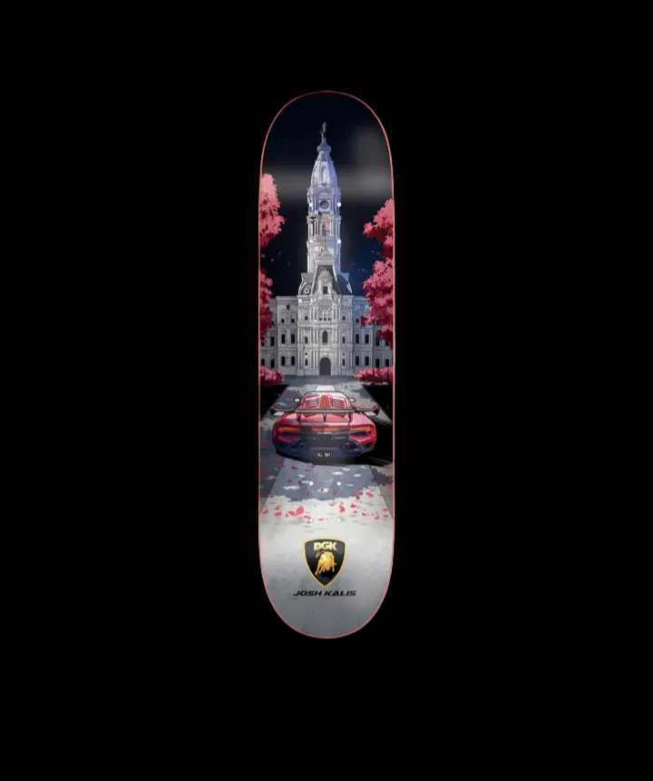 DGK "Night Squad" 1600HP Lambo Josh Kalis Pro Skate Deck 8.06"