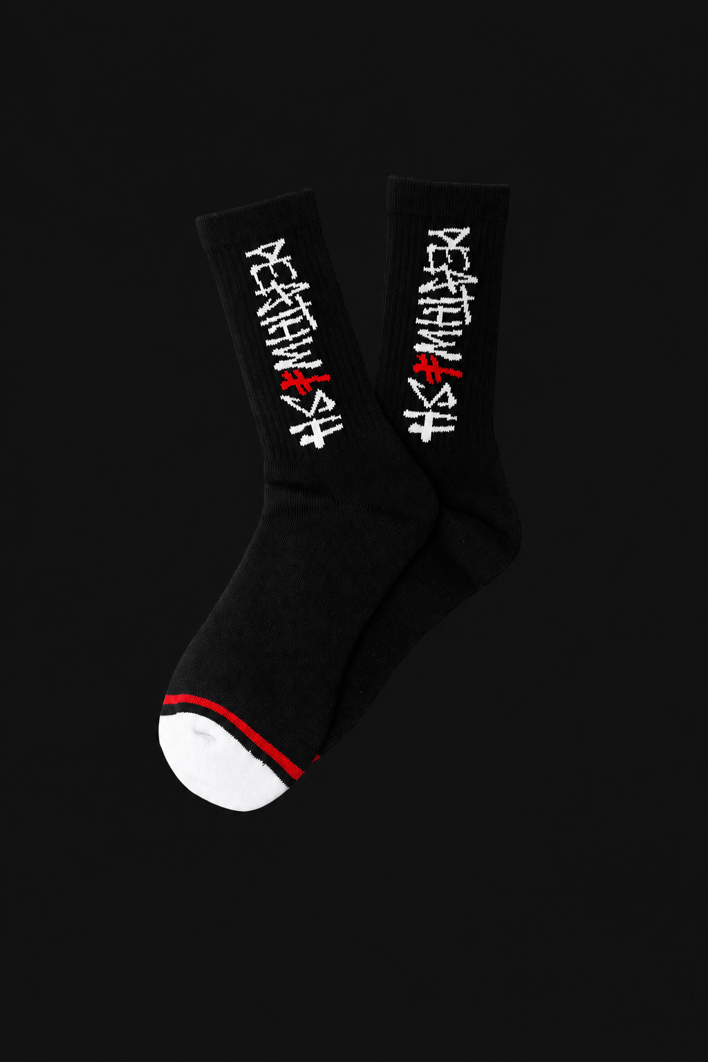Deathwish "Deathspray" Halloween 26' Black Socks