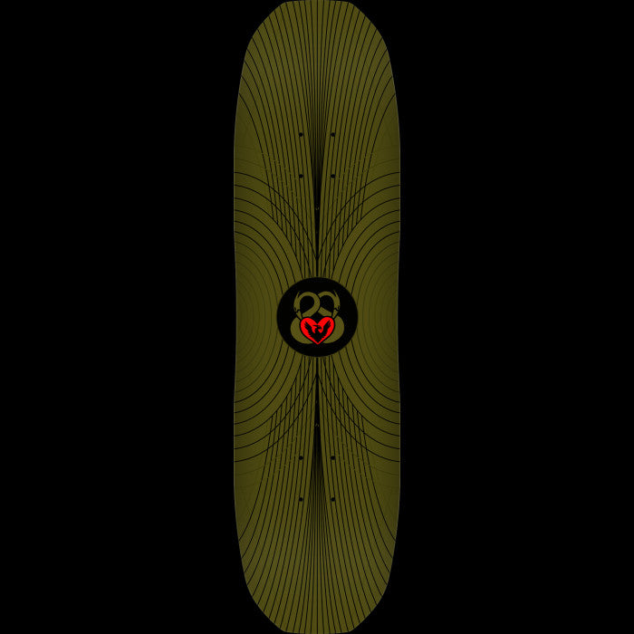 Powell Peralta Hydrant Green 7-Ply Maple - Shape 311 - Andy Anderson Pro Skate Deck 8.45" x 32.03"