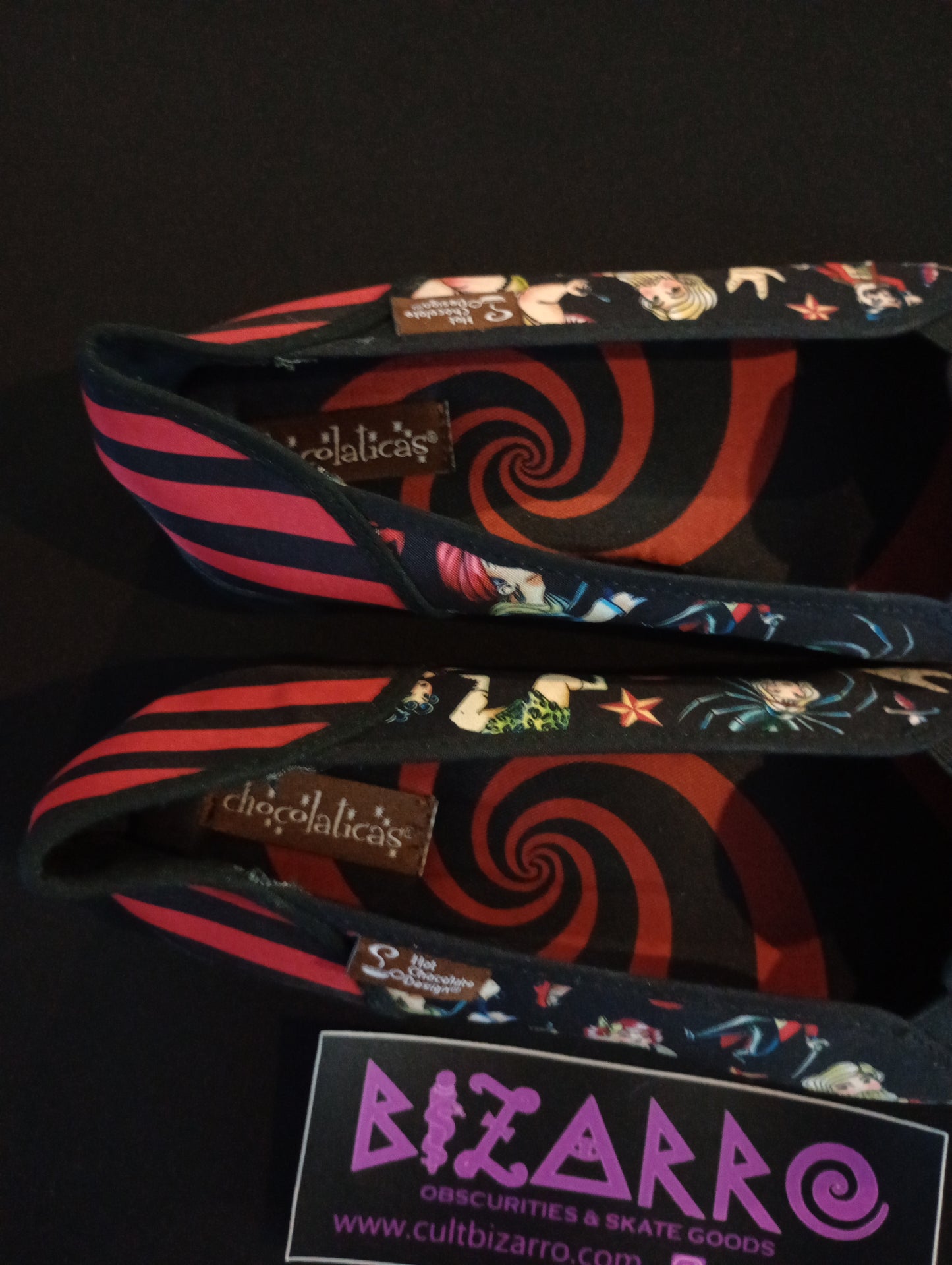 Hot Chocolate Design Chocolaticas® (Retired) Flats Freak Side Show Carnival Shoes