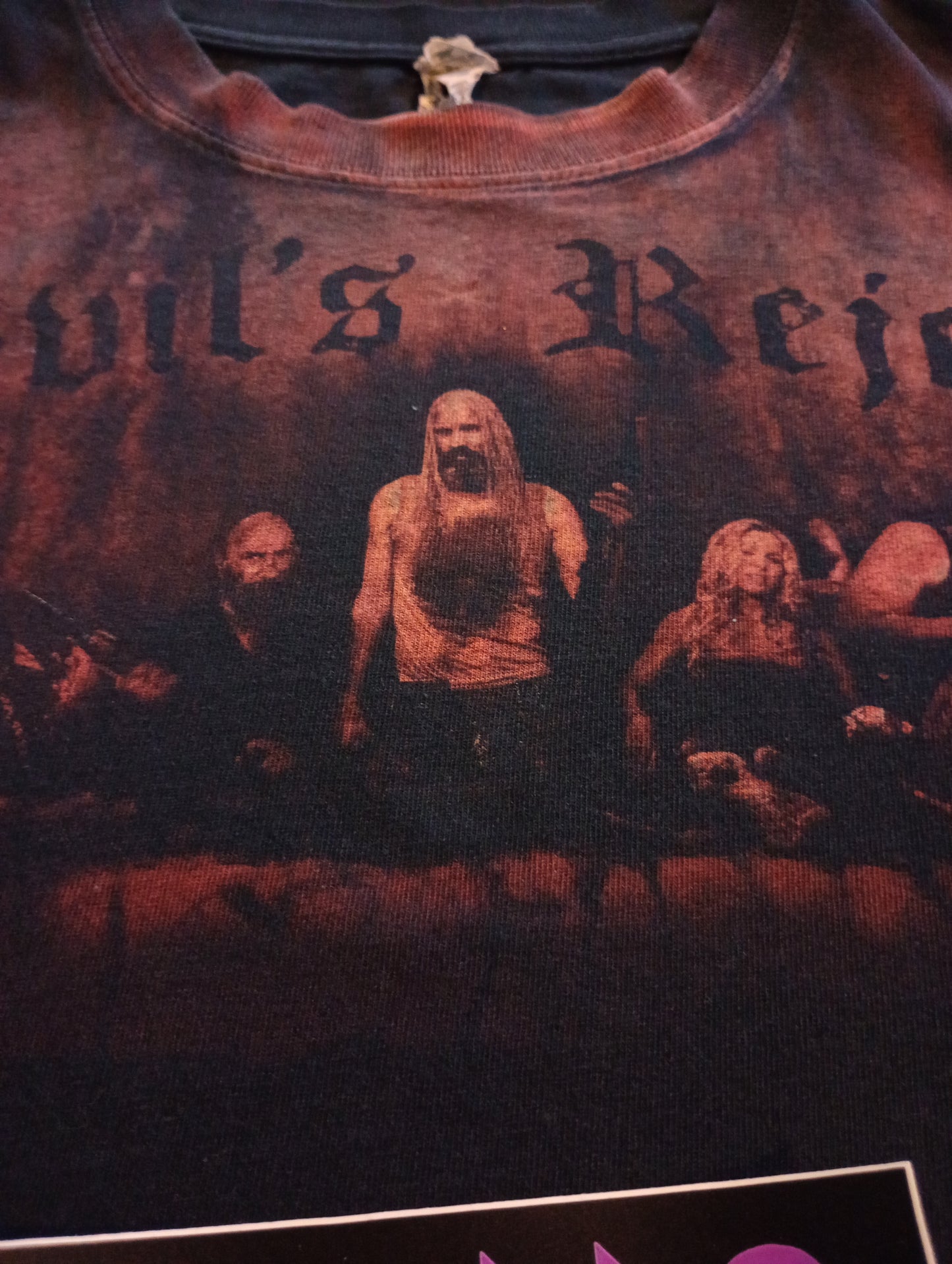 Vintage 2009 The Devils Rejects Horror Film Rob Zombie Promo Last Supper Shirt Large