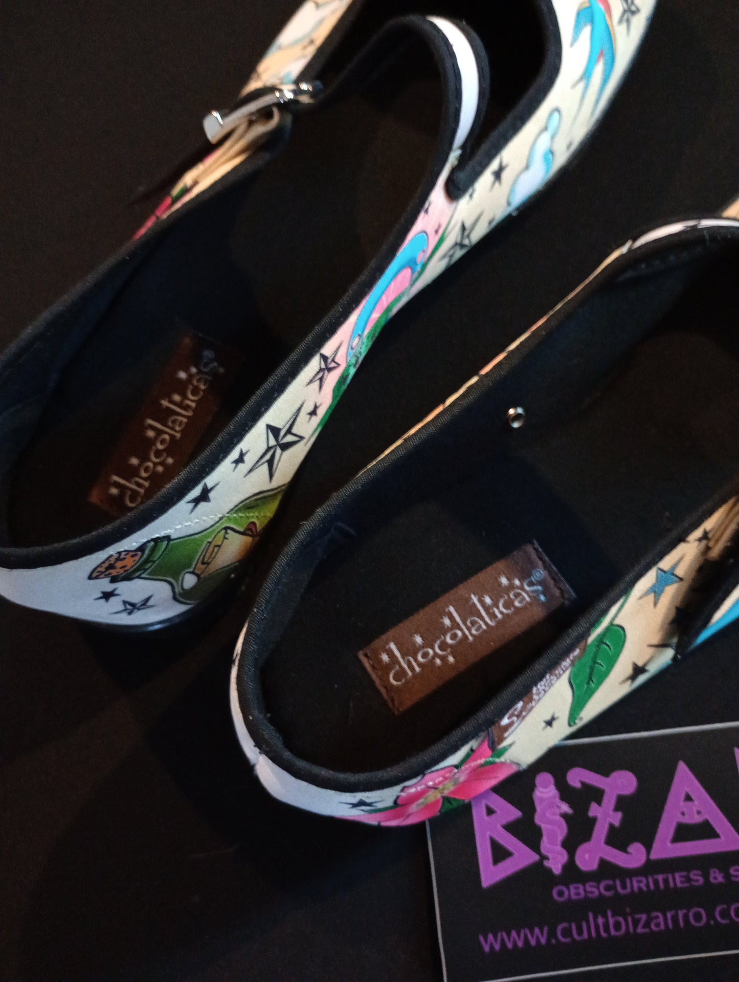 Hot Chocolate Design Chocolaticas® Tattooed Gypsy Love Women's Mary Jane Flat shoes