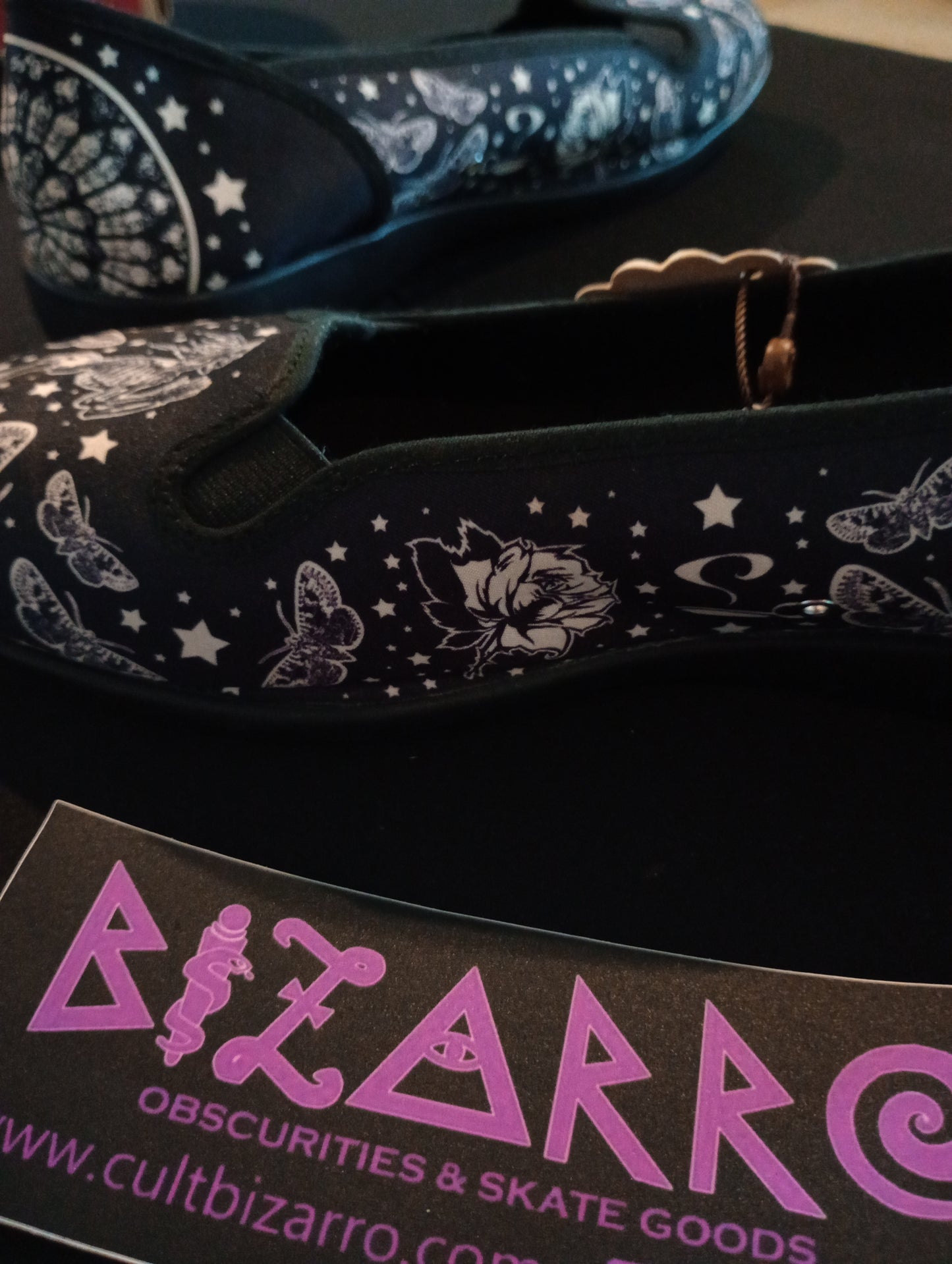 Hot Chocolate Design (Dark Chocolate) Chocolaticas® (Retired) Flats Praying Skeleton Angels Mary Jane Shoes