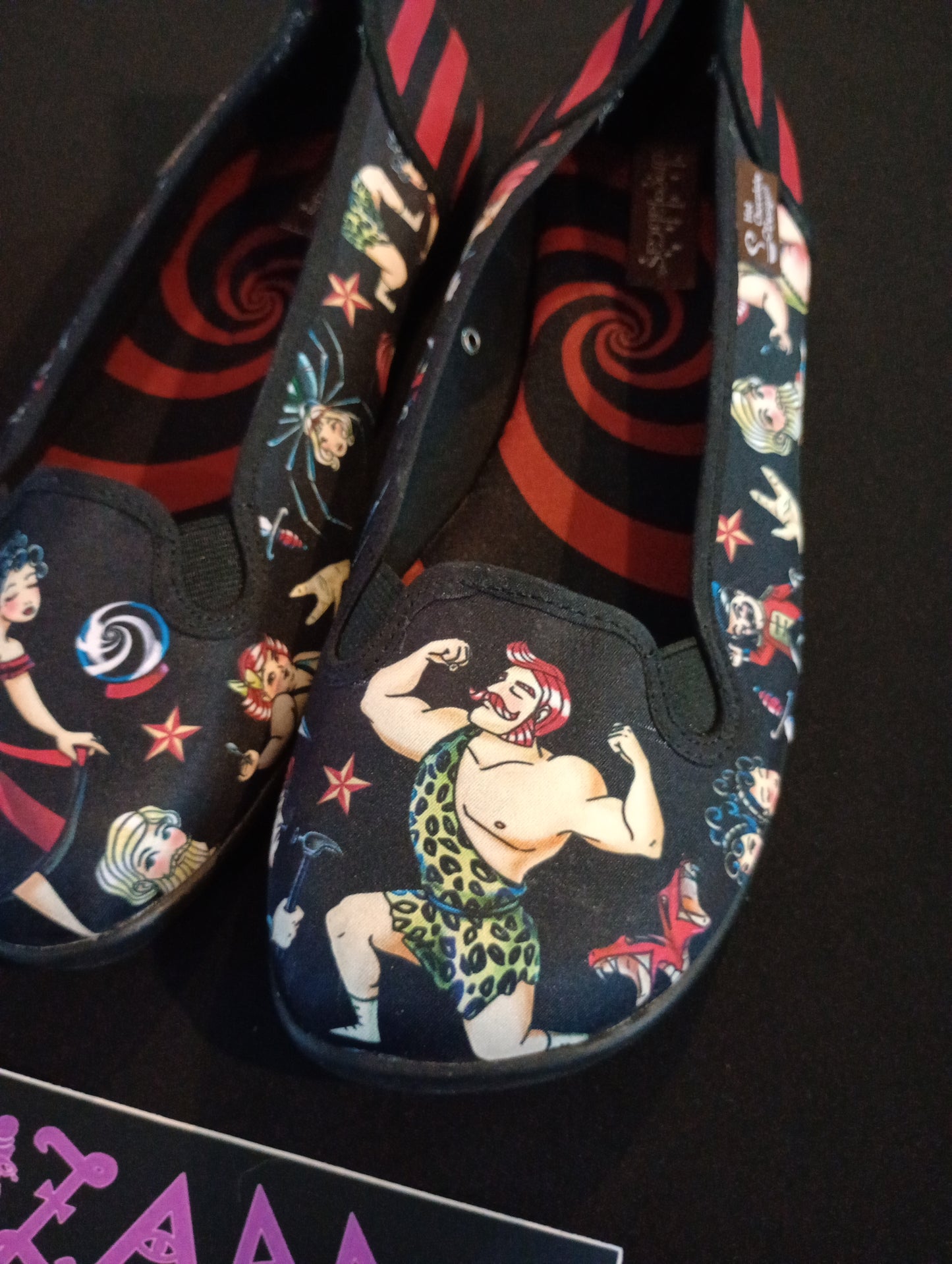 Hot Chocolate Design Chocolaticas® (Retired) Flats Freak Side Show Carnival Shoes