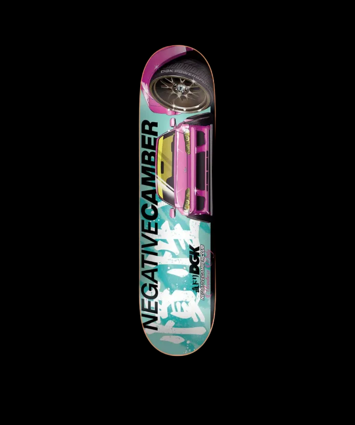 DGK "Camber Club" S15 Silvia Racer Team Skate Deck 8.06"