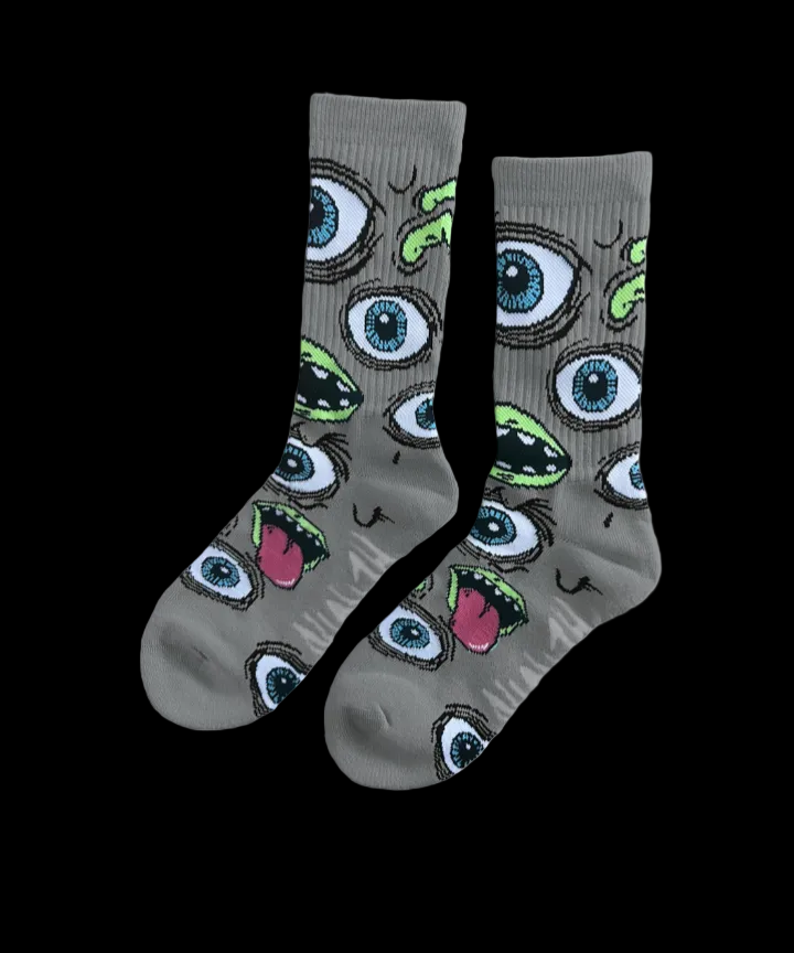 Heroin "Mutant" Grey Socks