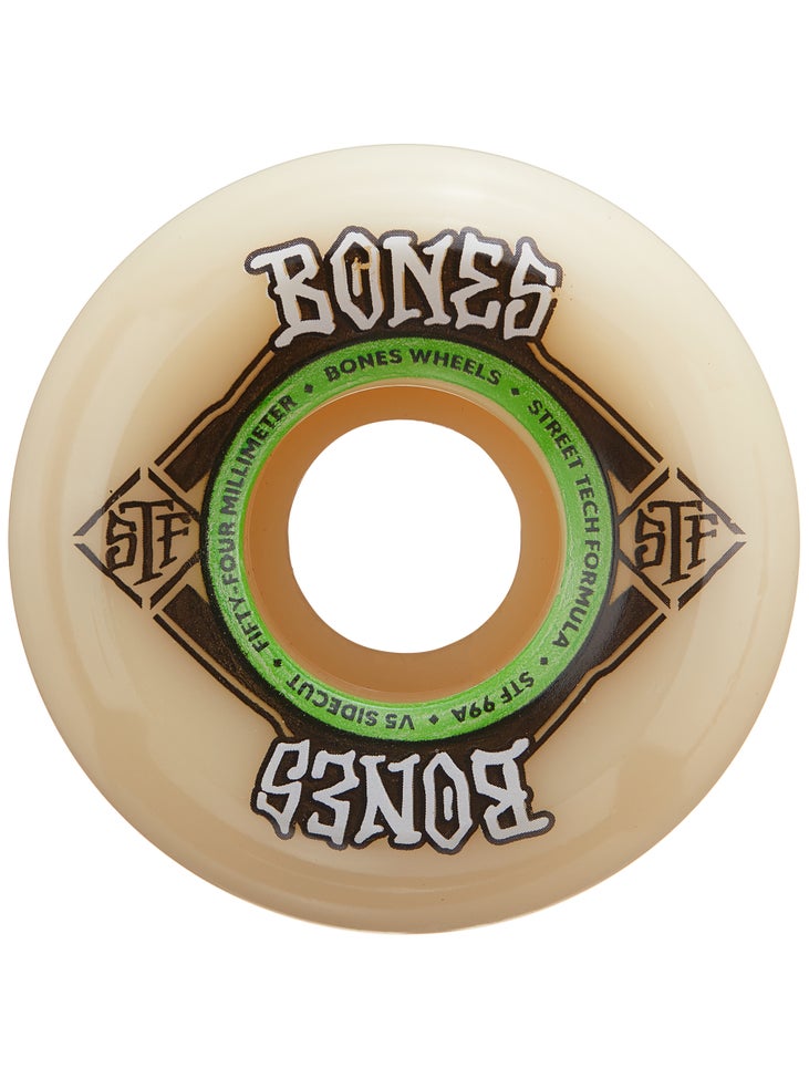Bones STF V5 Sidecut (Street formula) Pro Skate Wheels 99a