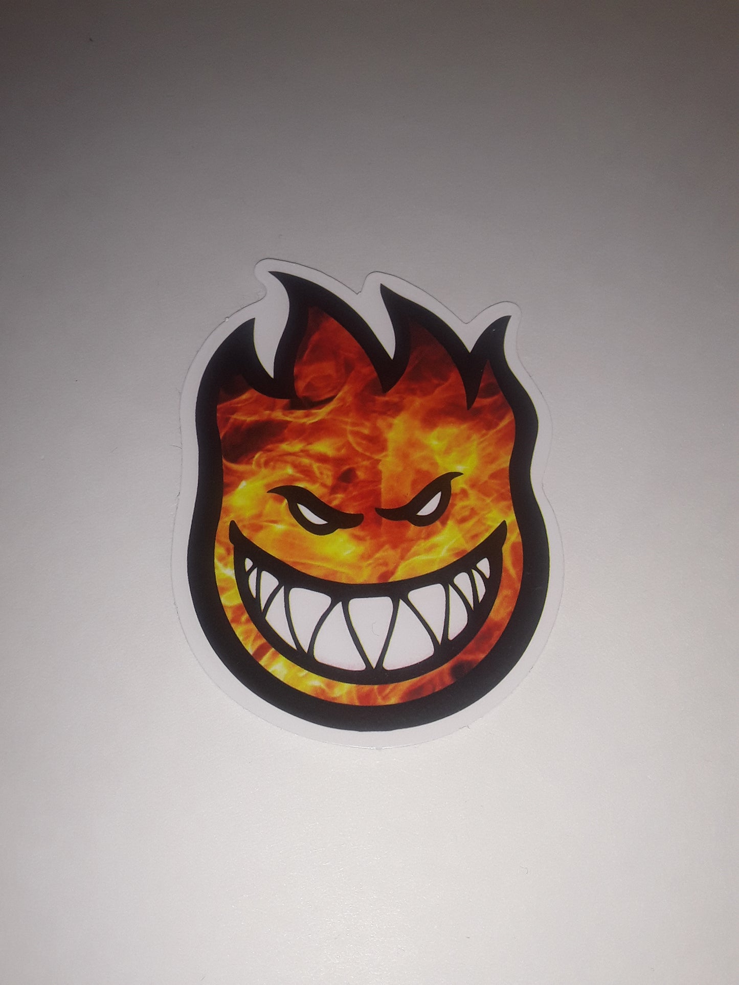 Spitfire Wheels Hellfire Bighead Skateboarding Sticker Sm