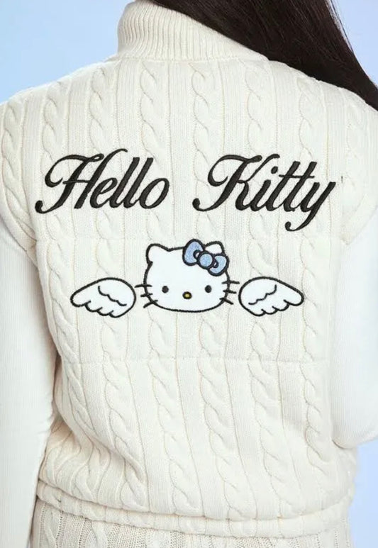 Hello Kitty X FOREVER 21 Knitted Vest NWOT