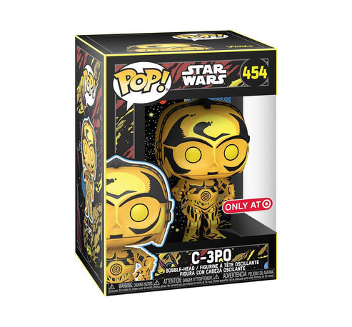 Funko POP Target Exclusive Star Wars Concept C3PO w/ Protector MINT
