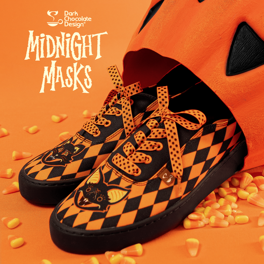 Hot Chocolate Design 'Chocolaticas' Midnight Masks Sneakers