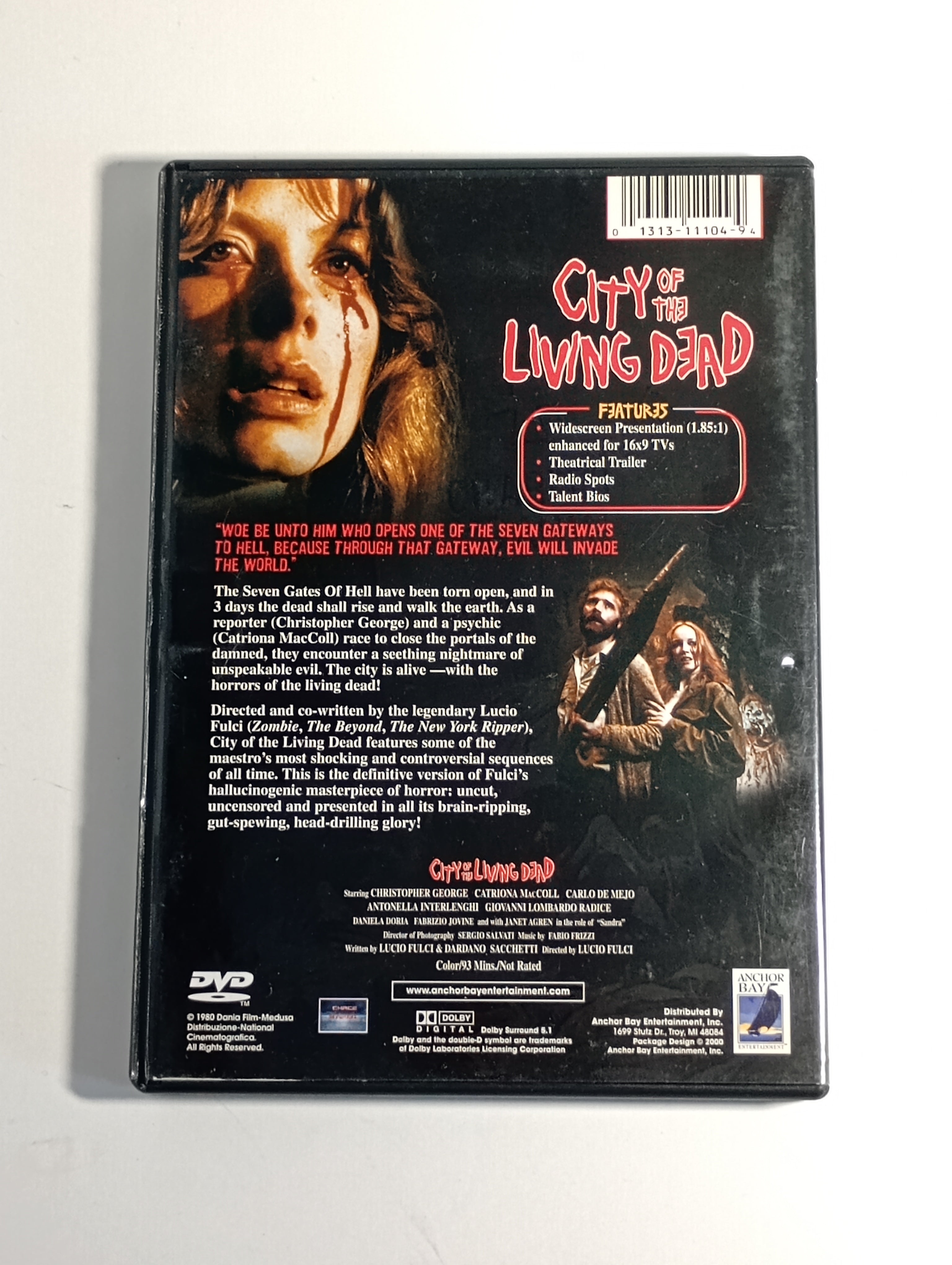 City of the Living Dead Anchor Bay Dvd – Bizarro