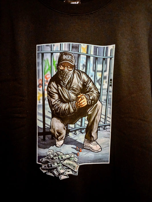 DGK 4-5-6 Eazy Gangsta Crewneck Sweater L