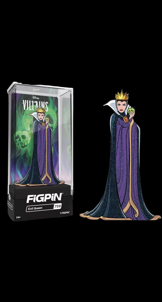 FIGPIN #759 Disney Villains Sleeping Beauty "Maleficent" Diamond Glitter Evil Queen Pin