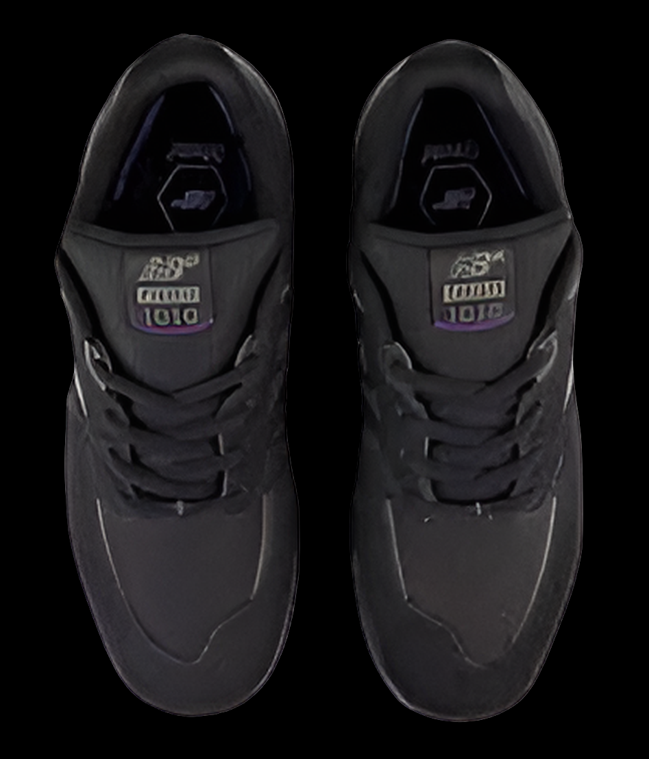 NB New Balance 1010 Tiago Pro skate shoes Blk/Blk/Purple