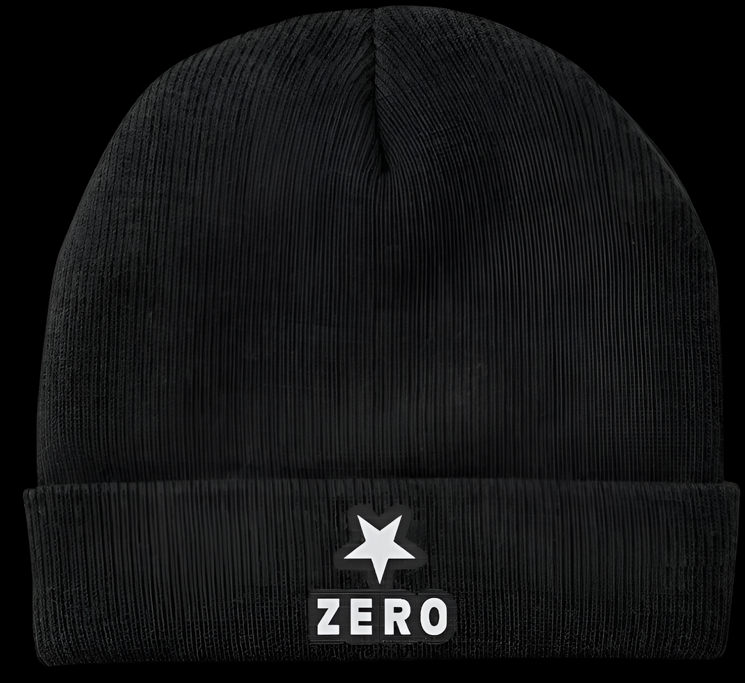 Zero Star and Army Black Beanie