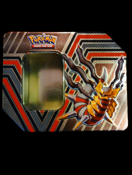 Pokémon TCG: Hidden Potential Giratina V Metal Collectors Tin Keepsake/Storage (empty box)