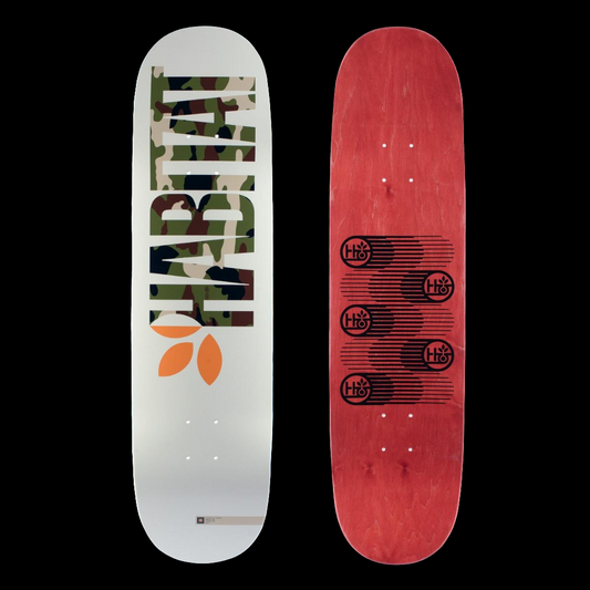 Habitat "Apex Camo" Pro Team Skate Deck 8.38"