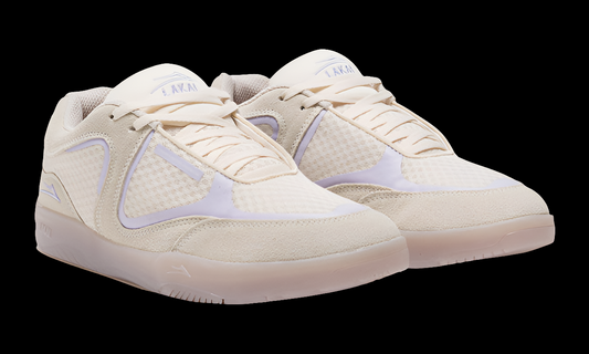 Lakai Fade reissue Creme Purple Suede skate shoes 12