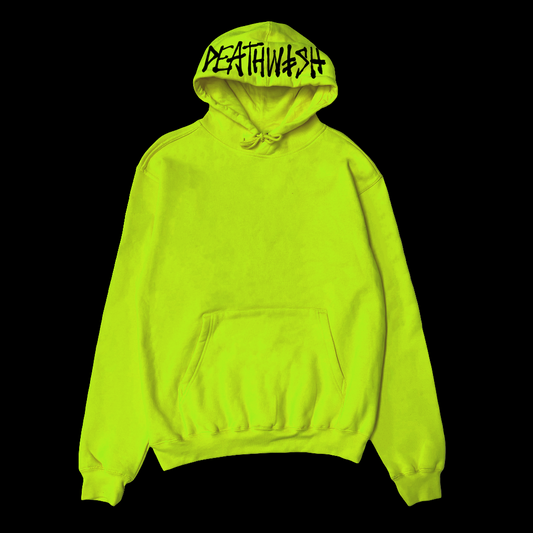 Deathwish OG DeathSpray Safety Green Pullover Hoodie