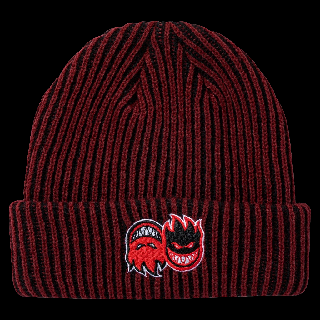 Spitfire Eternal Cuff Black/Red Beanie