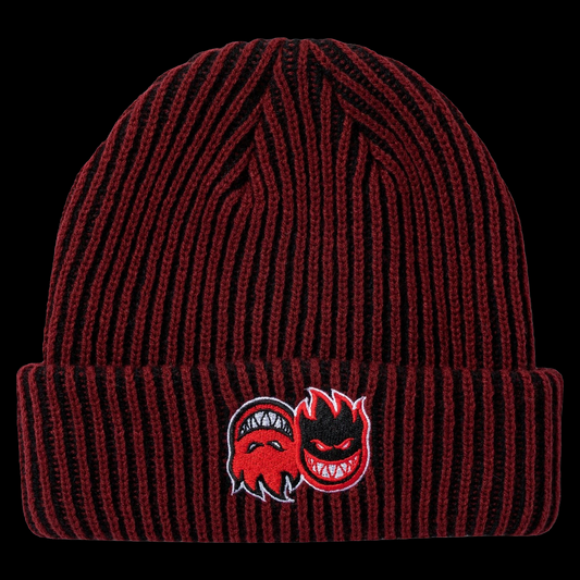 Spitfire Eternal Cuff Black/Red Beanie