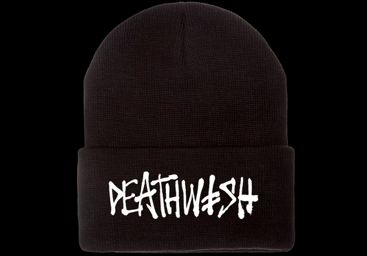 Deathwish OG DeathSpray Cuff Black Beanie