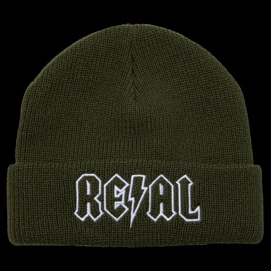 Real Skateboards Deedz Army Green Beanie