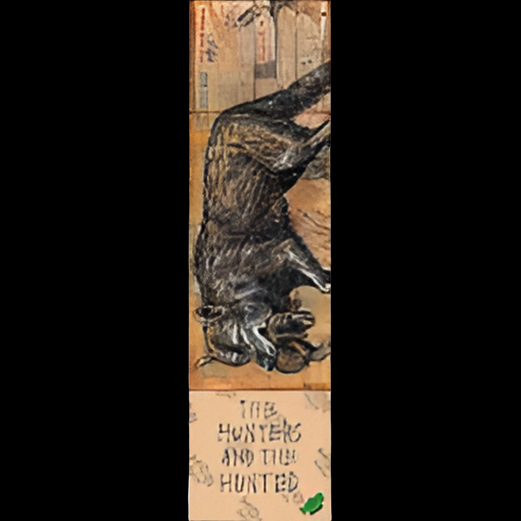 MOB Hunter x Hunted Wolf Griptape 9"