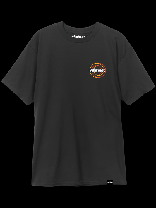 Almost Skateboards Intertwine black shirt Medium