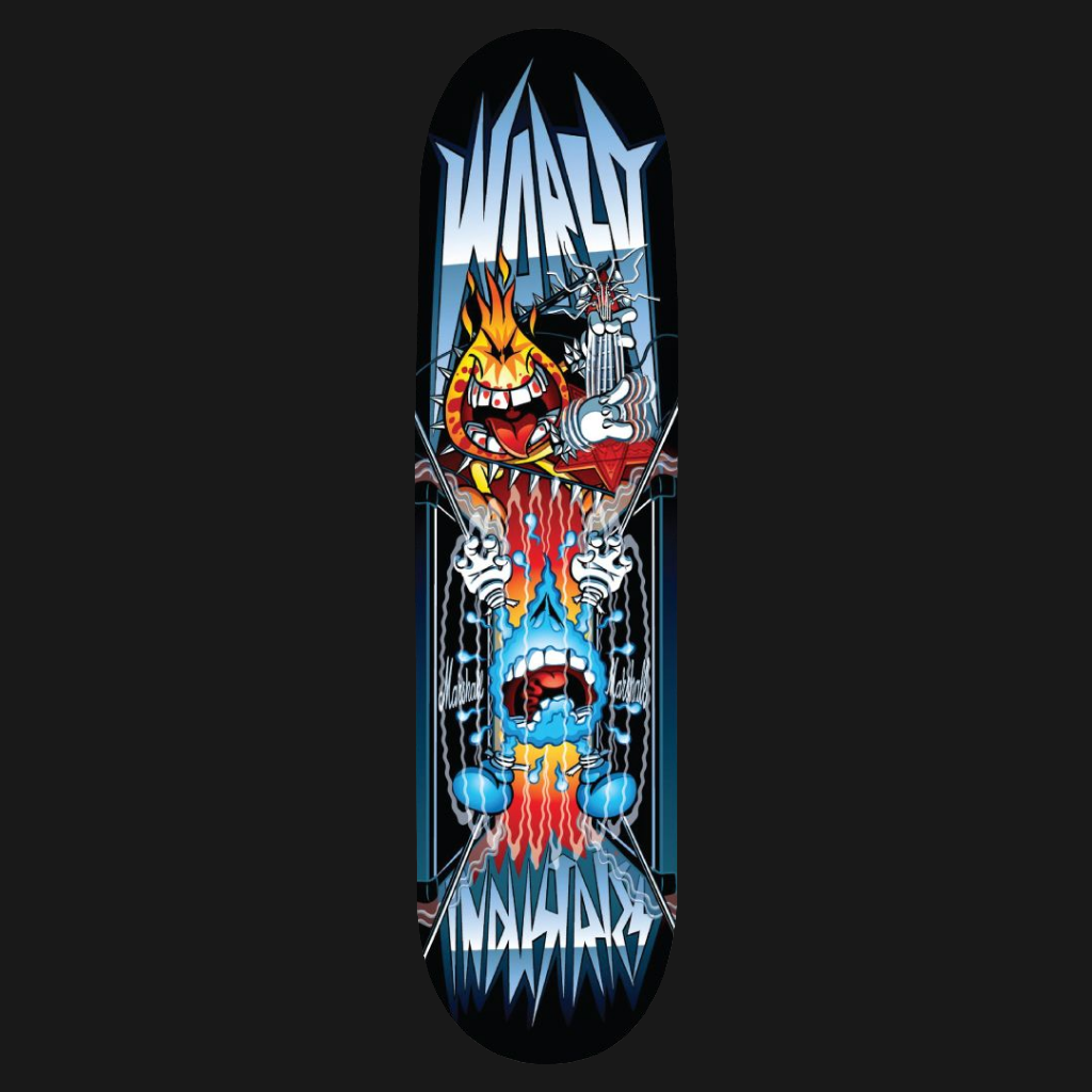 World Industries Heavy Metal Skate Deck 8.5"