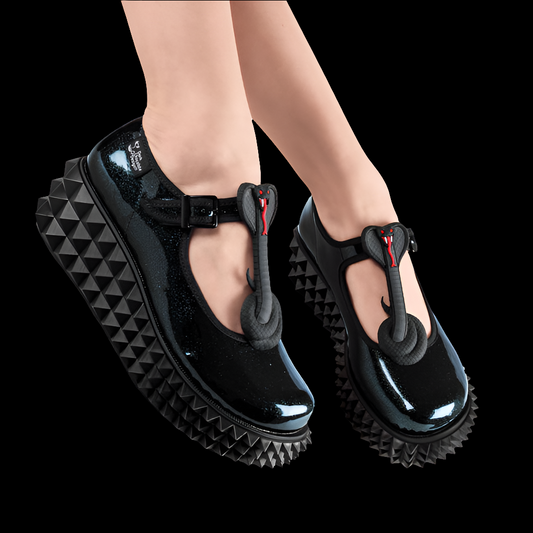 Hot Chocolate Design (Dark Chocolate) Chocolaticas® Cobra Women's Mary Jane Platform