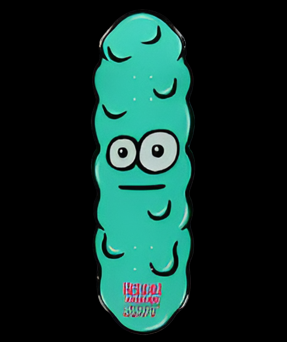 Heroin x Snot Wheels "Lil Booger" skate deck 10.25"
