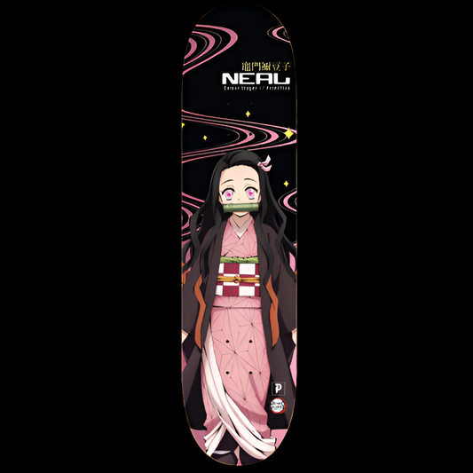 Primitive x Demon Slayer Nezuko Pro Neal Collectible Skate deck 8.125"