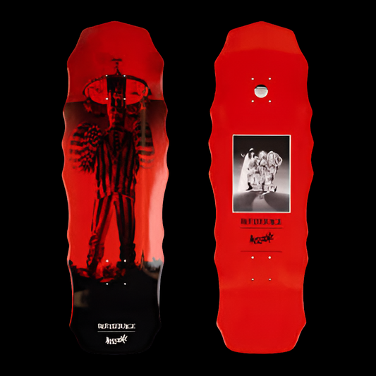 Welcome x Beetlejuice Carousel Beetlegeuse Skate Deck 10"