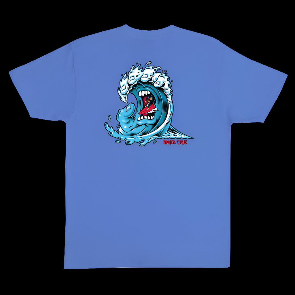 Santa Cruz Screaming Wave Ultramarine shirt