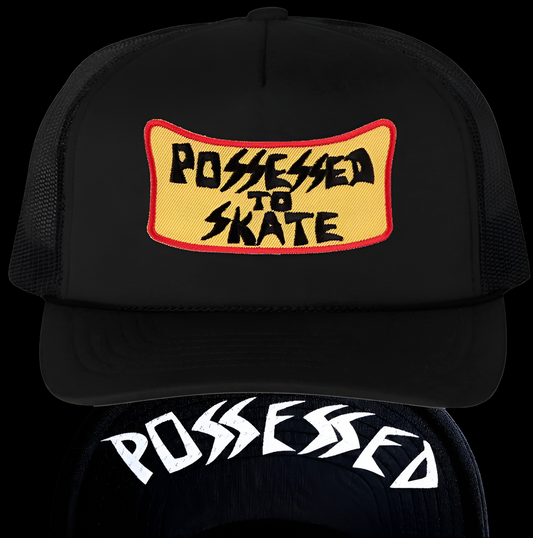 Dogtown x Suicidal Tendencies Possessed to Skate Flip Mesh Trucker Hat