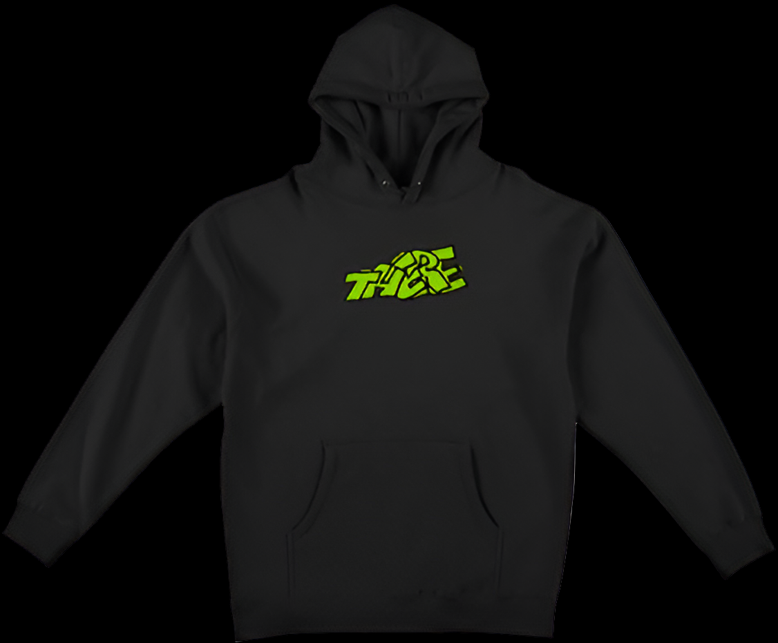 There Skateboards Blocky Black Hoodie