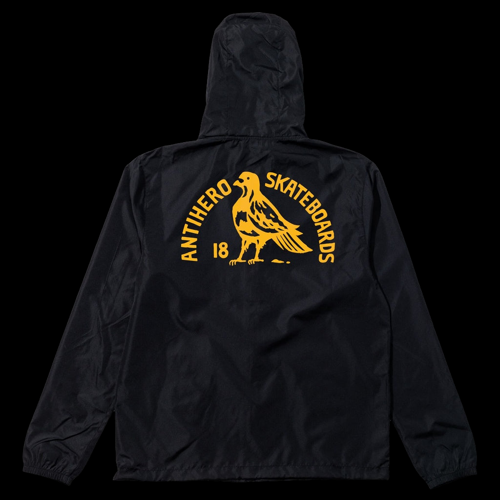 Anti-Hero Skateboards Rock Dove Black/Gold Zip-up Jacket