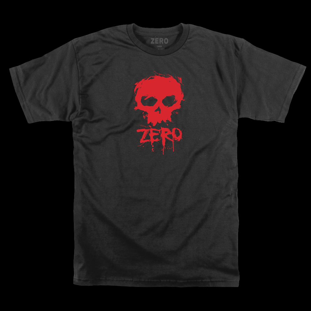 Zero Blood Skull Black Shirt