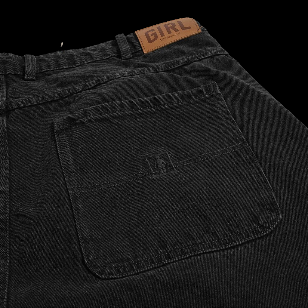 Girl Skateboards Washed Black Jeans