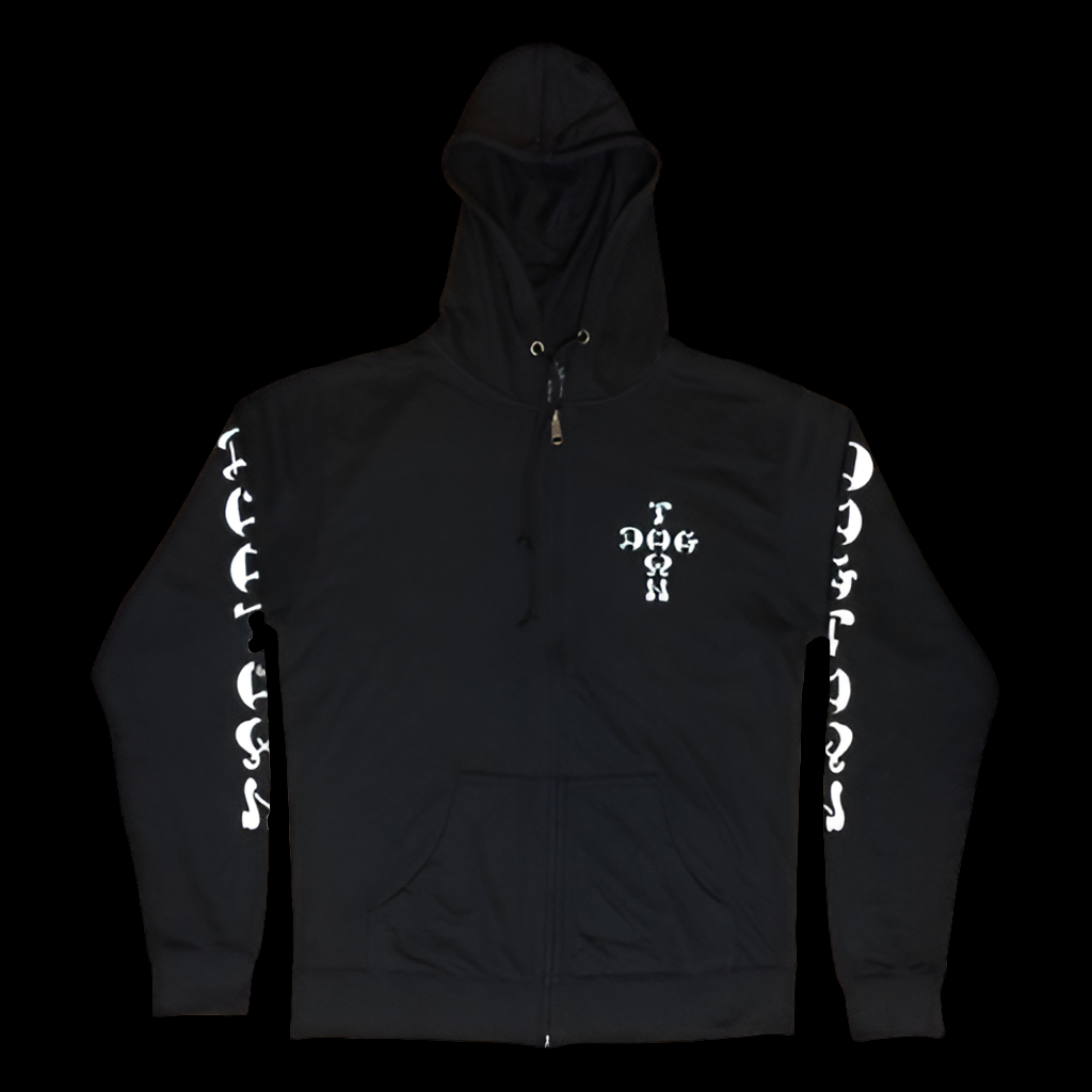 Dogtown Cross Logo Zip-up Hoodie