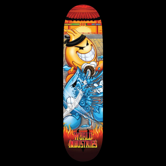 World Industries MK themed 'Kombat' Skate Deck 8.25"