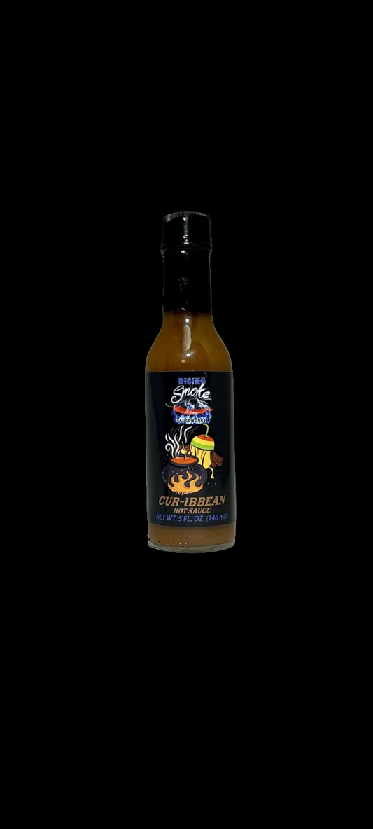 Rising Smoke - Cur-Ibbean Hot Sauce. 5oz bottle