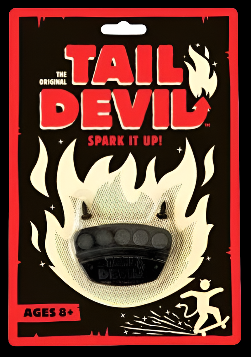 Tail Devils - Spark Plate for Skateboard (Black)
