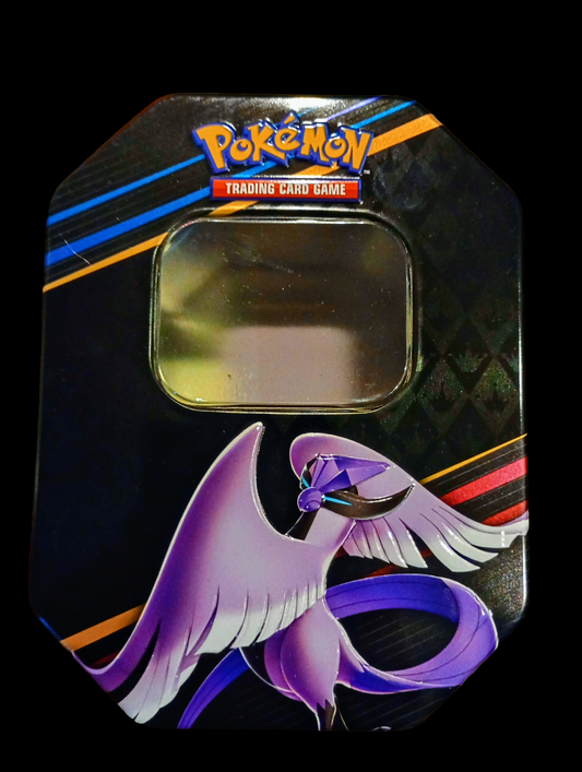 Pokémon TCG: Crown Zenith Galarian Articuno Metal Collectors Tin Keepsake/Storage (empty box)